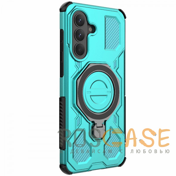 Фото Голубой Magnus | Противоударный чехол с Magsafe для Samsung Galaxy A57