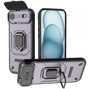 Transformer Ring Holder | Противоударный чехол с кольцом и шторкой камеры  для iPhone 17 Air
