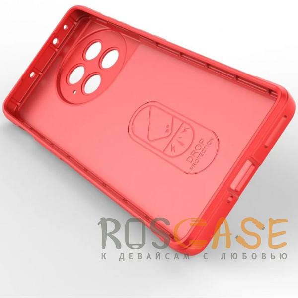 Изображение Красный Flex Silicone | Противоударный чехол для OnePlus Ace 2 Pro с защитой камеры и микрофиброй