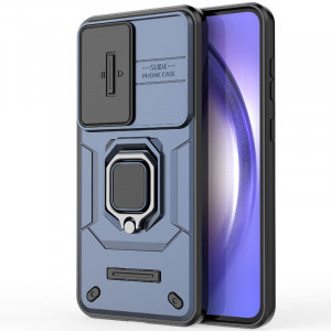 Transformer Ring Holder | Противоударный чехол с кольцом и шторкой камеры  для Samsung Galaxy A56