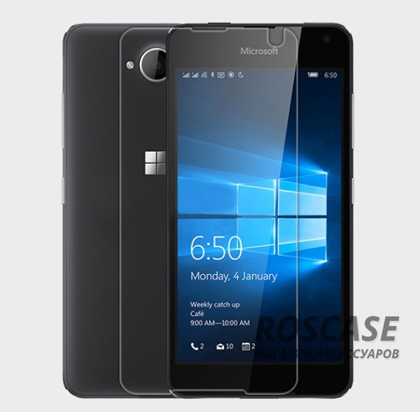 Изображение Анти-отпечатки Nillkin Crystal | Прозрачная защитная пленка для Microsoft Lumia 650