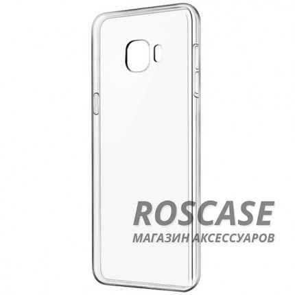 Фотография Прозрачный Ультратонкий силиконовый чехол для Samsung Galaxy C7