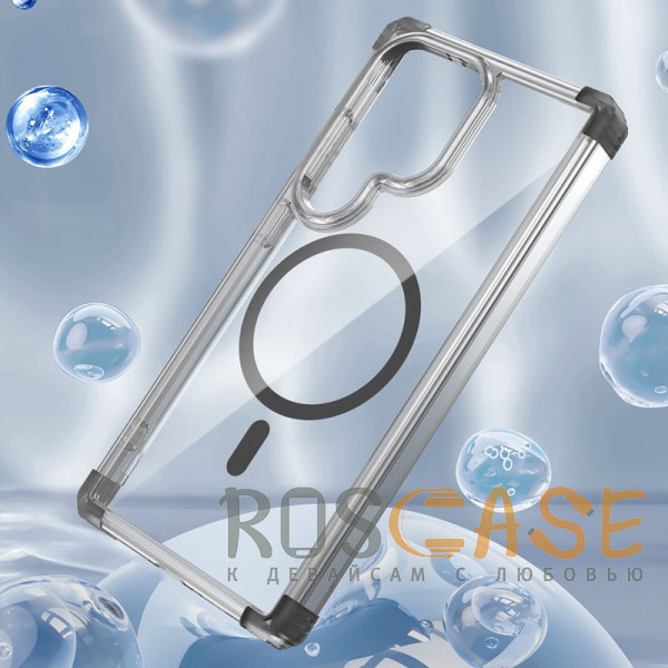 Фотография Черный Nature Magnetic | Прозрачный противоударный чехол с поддержкой MagSafe для Samsung Galaxy S26 Ultra