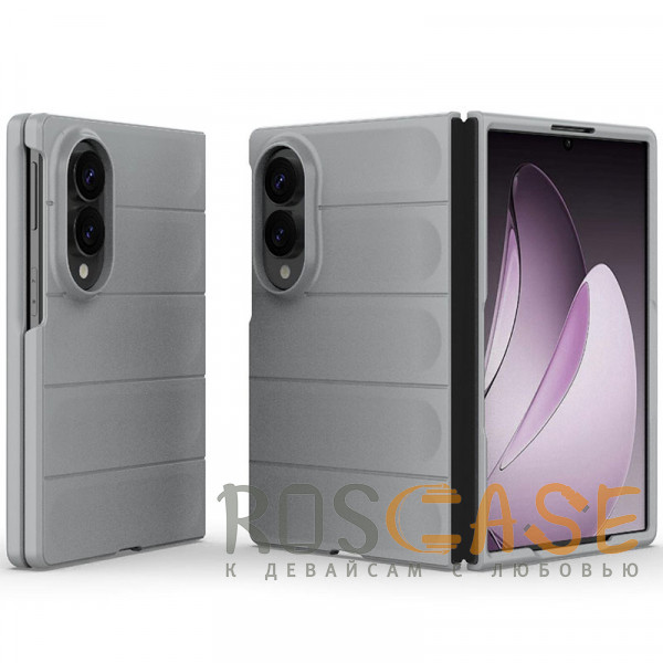 Фото Серый Flex Matte | Пластиковый чехол с Soft Touch покрытием для Samsung Galaxy Z Fold 8