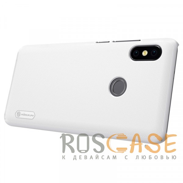 Фотография Белый Nillkin Super Frosted Shield | Матовый чехол для Xiaomi Redmi Note 5 Pro / Note 5 (AI Dual Camera)