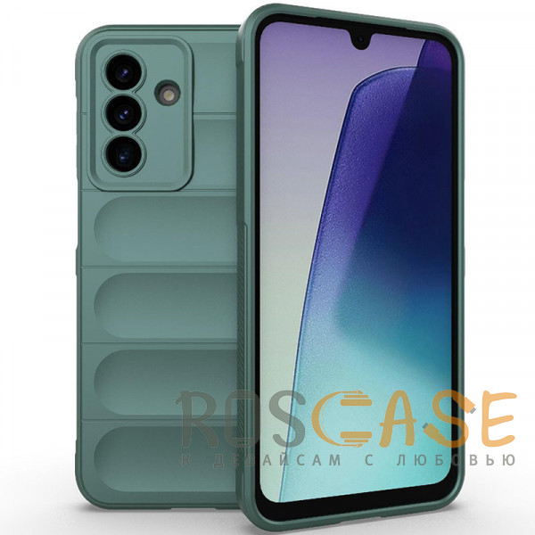 Фото Зеленый Flex Silicone | Противоударный чехол для Samsung Galaxy A17 с защитой камеры и микрофиброй