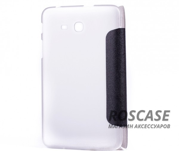 Фотография Черный TTX Elegant | Кожаный чехол-книжка для Samsung Galaxy Tab 3 Lite T110/T111