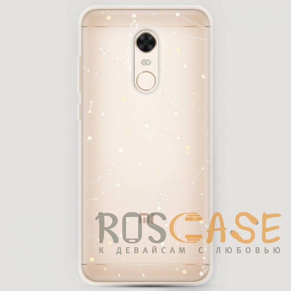 

RosCase | Силиконовый чехол для Xiaomi Redmi 5 Plus / Redmi Note 5 (SC) (Созвездия)