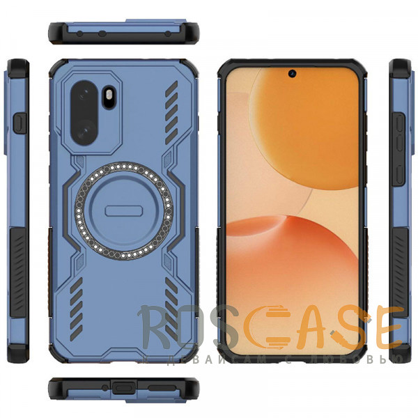 Фотография Синий Mirage MagSafe | Противоударный чехол с поддержкой MagSafe для OnePlus 15R / Ace 6 / 6T