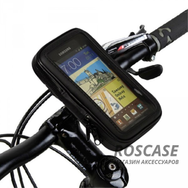 Фотография Черный Велосипедный держатель для смартфонов 5.3"