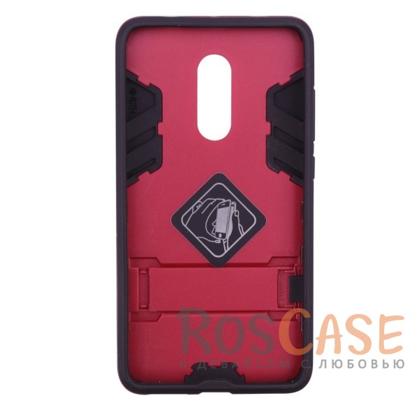 Фотография Красный / Dante Red Transformer | Противоударный чехол для Redmi Note 4X / Note 4 (SD) с мощной защитой корпуса