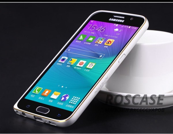 Изображение Серебряный Nillkin Gothic | Металлический бампер для  Samsung Galaxy S6 G920F/G920D Duos
