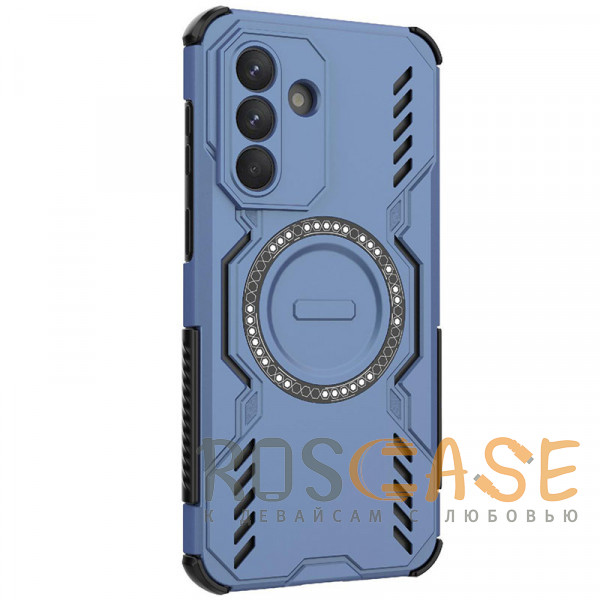 Фото Синий Mirage MagSafe | Противоударный чехол с поддержкой MagSafe для Samsung Galaxy A37