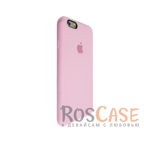 Изображение Малиновый / Rose red Оригинальный силиконовый чехол для Apple iPhone 6/6s (4.7") (реплика)