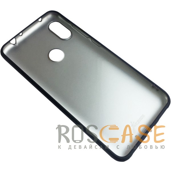 Изображение Черный J-Case THIN | Гибкий силиконовый чехол 0.5 мм для Xiaomi Redmi Note 6 Pro