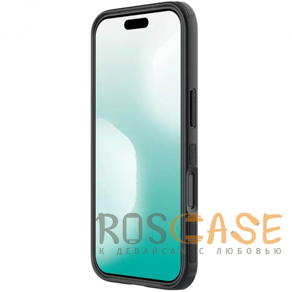 Изображение Черный Nillkin Super Frosted Shield Pro | Матовый чехол из пластика и ТПУ для iPhone 17 Pro