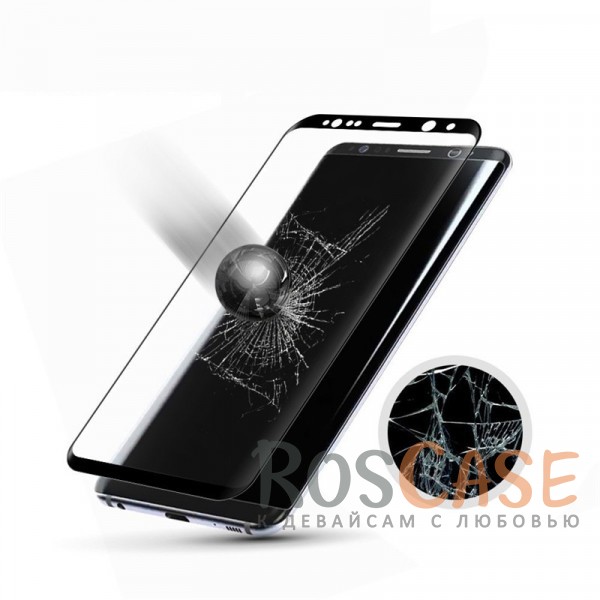 Фотография Черный Vmax CP+ | Стекло 3D для Samsung G950 Galaxy S8 / S9 на весь экран