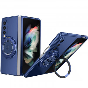 Matte Shield Ring | Тонкий пластиковый чехол с кольцом Magsafe  для Samsung Galaxy Z Fold 4