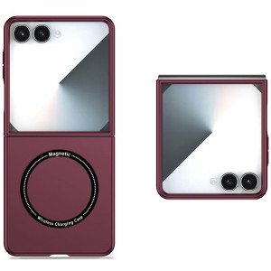 Matte Shield | Тонкий матовый пластиковый чехол с поддержкой Magsafe  для Samsung Galaxy Z Flip 7