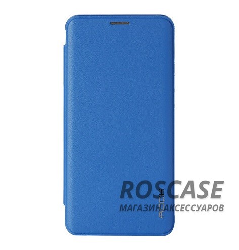 Фотография Синий / Blue Rock Touch | Чехол-книжка для Samsung Galaxy S6 Edge Plus