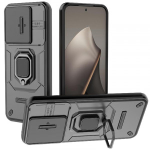 Transformer Ring Holder | Противоударный чехол с кольцом и шторкой камеры  для Xiaomi Mi 15T