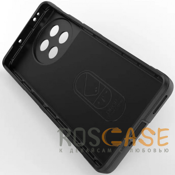 Изображение Темно-синий Flex Silicone | Противоударный чехол для OnePlus 11R / Ace 2 с защитой камеры и микрофиброй