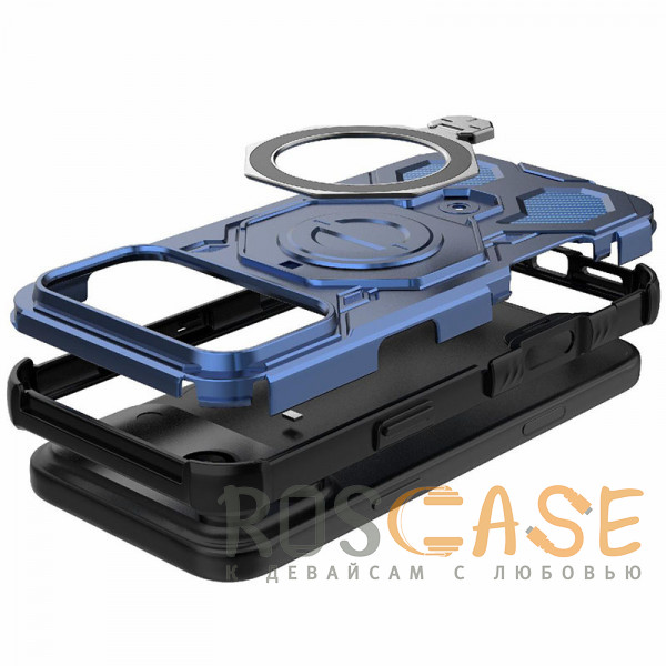 Фотография Темно-синий Magnus | Противоударный чехол с Magsafe для iPhone 17 Pro Max