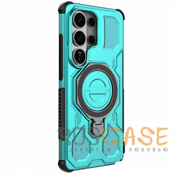 Фото Голубой Magnus | Противоударный чехол с Magsafe для Samsung Galaxy S26 Ultra