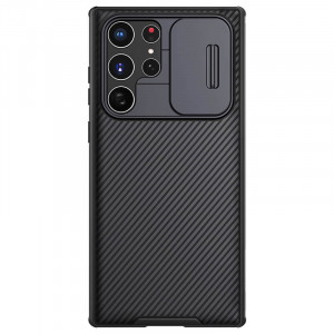 Nillkin CamShield Pro | Чехол из пластика и TPU с защитой камеры  для Samsung Galaxy S22 Ultra