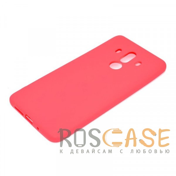 Фотография Красный Candy | Силиконовый чехол для Huawei Mate 10 Pro с матовой поверхностью