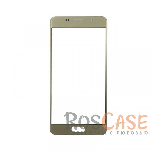 Фото Золотое CaseGuru | Полноэкранное защитное стекло для для Samsung A310F Galaxy A3 (2016)