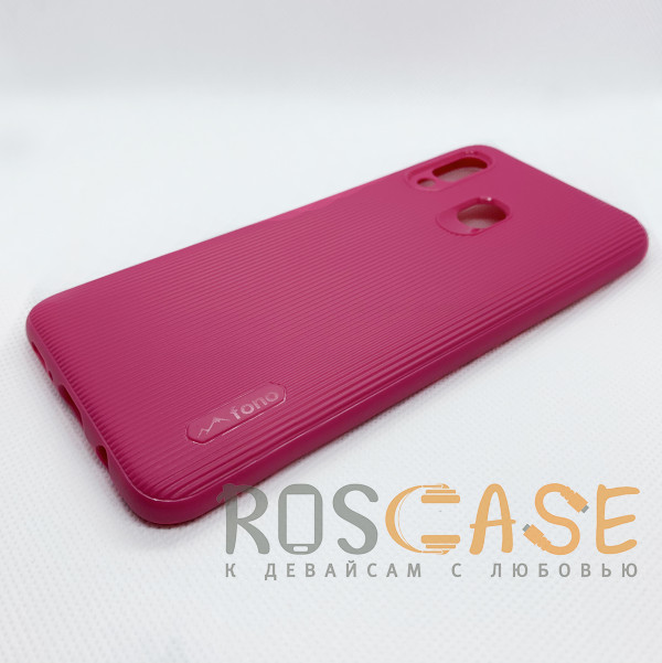 Изображение Розовый Силиконовая накладка Fono для Samsung Galaxy A20 / A30