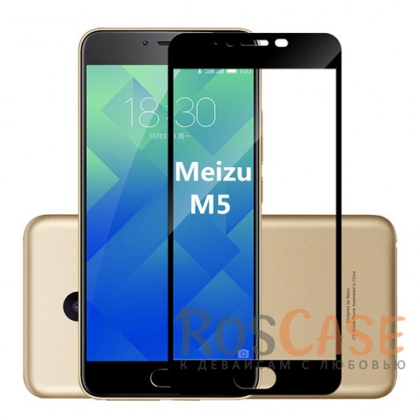 

Защитное стекло 3D для Meizu M5 на весь экран (закругленные края)