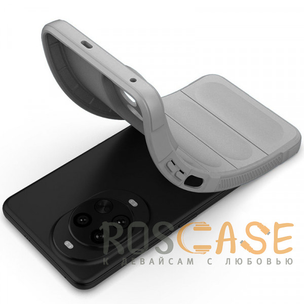 Фотография Серый Flex Silicone | Противоударaный чехол для Huawei Nova 14 Pro с защитой камеры и микрофиброй