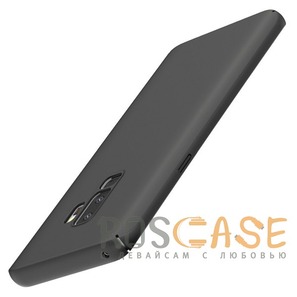 Фотография Черный J-Case THIN | Пластиковый чехол для Samsung Galaxy S9+ с гладким покрытием