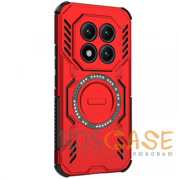 Фото Красный Mirage MagSafe | Противоударный чехол с поддержкой MagSafe для Xiaomi Redmi Note 15 Pro Plus