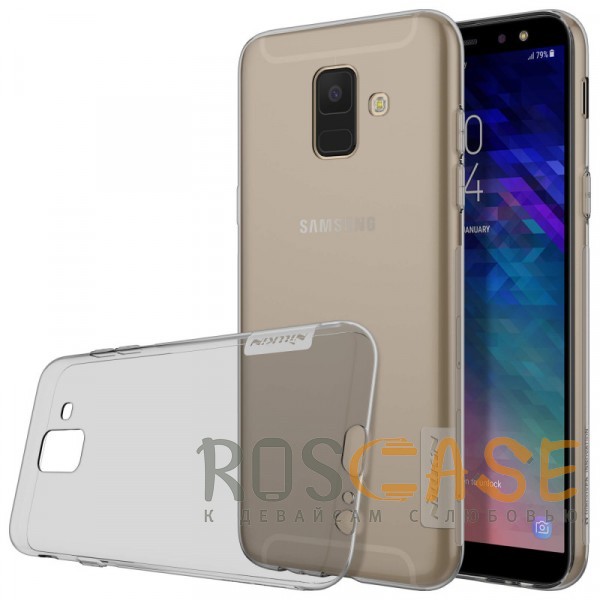 

Nillkin Nature | Прозрачный силиконовый чехол для Samsung J600F Galaxy J6 (2018) (Серый (прозрачный))