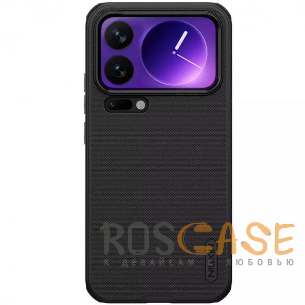 Фото Черный Nillkin Super Frosted Shield Pro | Матовый чехол из пластика и ТПУ для Xiaomi Mi 17 Pro Max