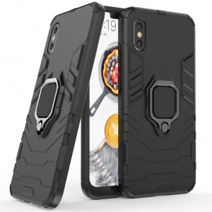 Transformer Ring | Противоударный чехол под магнитный держатель  для Xiaomi Mi 8 Pro (Explorer Edition)