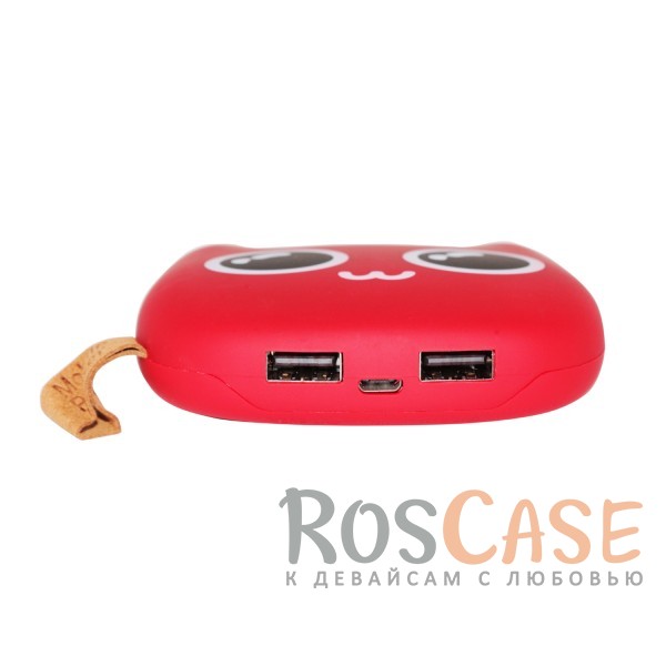 Изображение Красный Няшка Портативное зарядное устройство Power Bank Devil 3000mAh (2 USB 2.0 A)