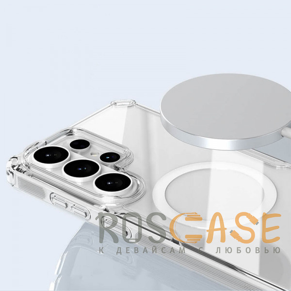 Фото Прозрачный Nillkin Nature PRO Magnetic | Прозрачный силиконовый чехол с поддержкой Magsafe для Samsung Galaxy S26 Ultra