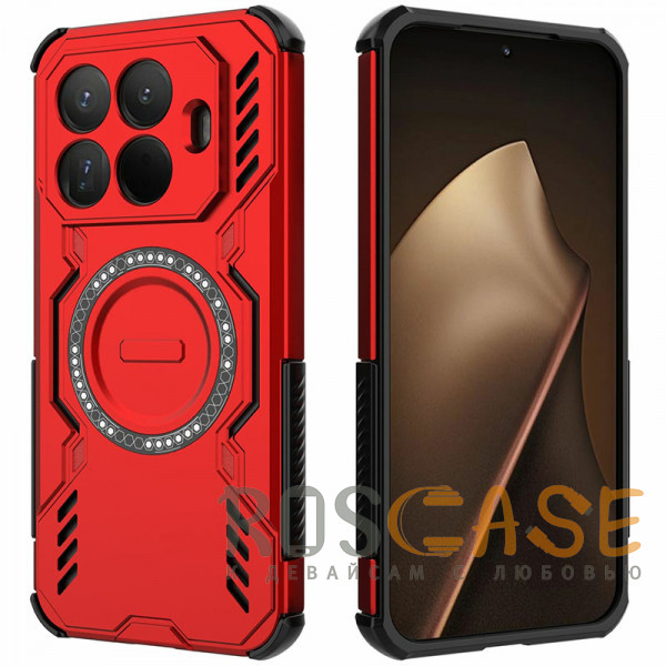 Фото Красный Mirage MagSafe | Противоударный чехол с поддержкой MagSafe для Xiaomi Mi 15T Pro