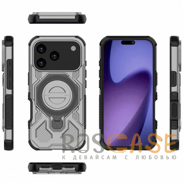 Изображение Серый Magnus | Противоударный чехол с Magsafe для iPhone 17 Pro
