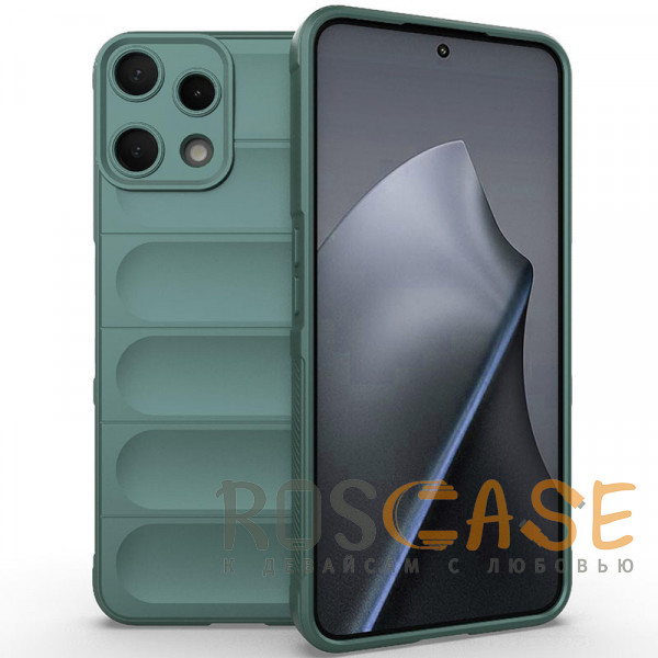 Фото Зеленый Flex Silicone | Противоударaный чехол для Nothing Phone 3a Lite с защитой камеры и микрофиброй