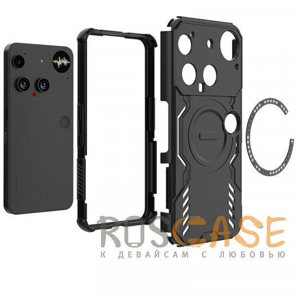 Фото Красный Mirage MagSafe | Противоударный чехол с поддержкой MagSafe для Nothing Phone 3