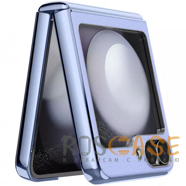 Изображение Фиолетовый Nillkin CamShield Leather | Чехол из Premium экокожи для Samsung Galaxy Z Flip 7 FE / Z Flip 6