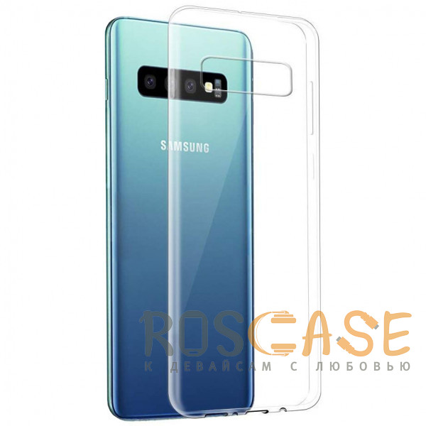 Фото Прозрачный J-Case THIN | Тонкий силиконовый чехол 0.5 мм для Samsung Galaxy S10