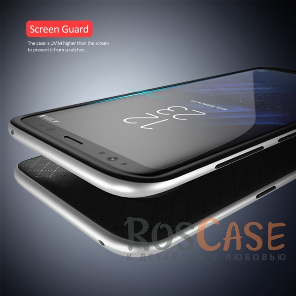 Изображение Черный / Серебряный iPaky Hybrid | Противоударный чехол для Samsung G950 Galaxy S8