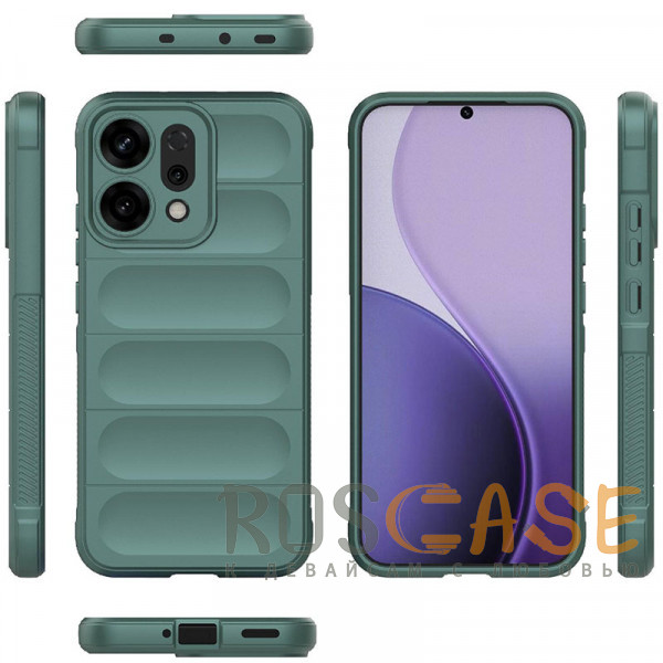 Фото Зеленый Flex Silicone | Противоударaный чехол для Huawei Nova 14 с защитой камеры и микрофиброй