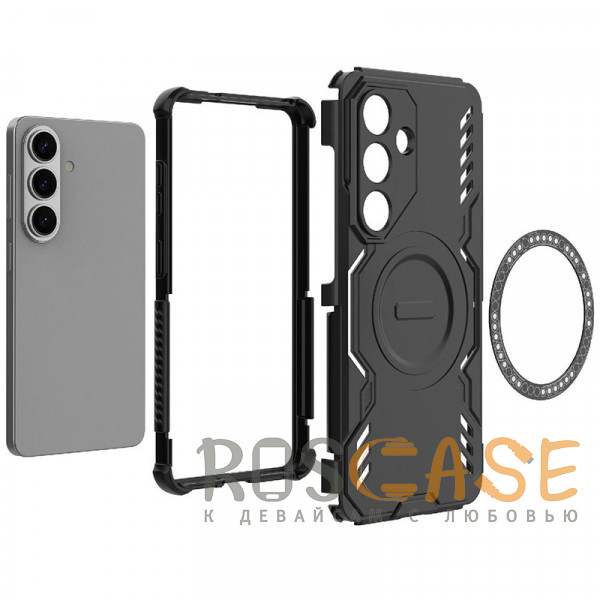 Фото Зеленый Mirage MagSafe | Противоударный чехол с поддержкой MagSafe для Samsung Galaxy S26